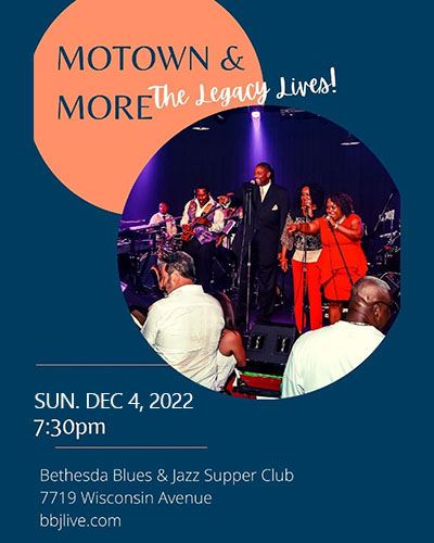 MOTOWN and More at BBJC flyer